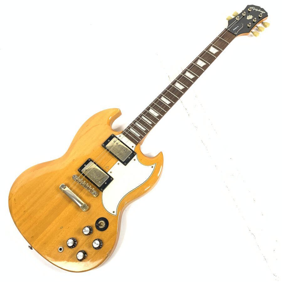 Epiphone エピフォン SG エレキギター シリアルNo.U98110427 ナチュラル系★簡易検査品の画像1