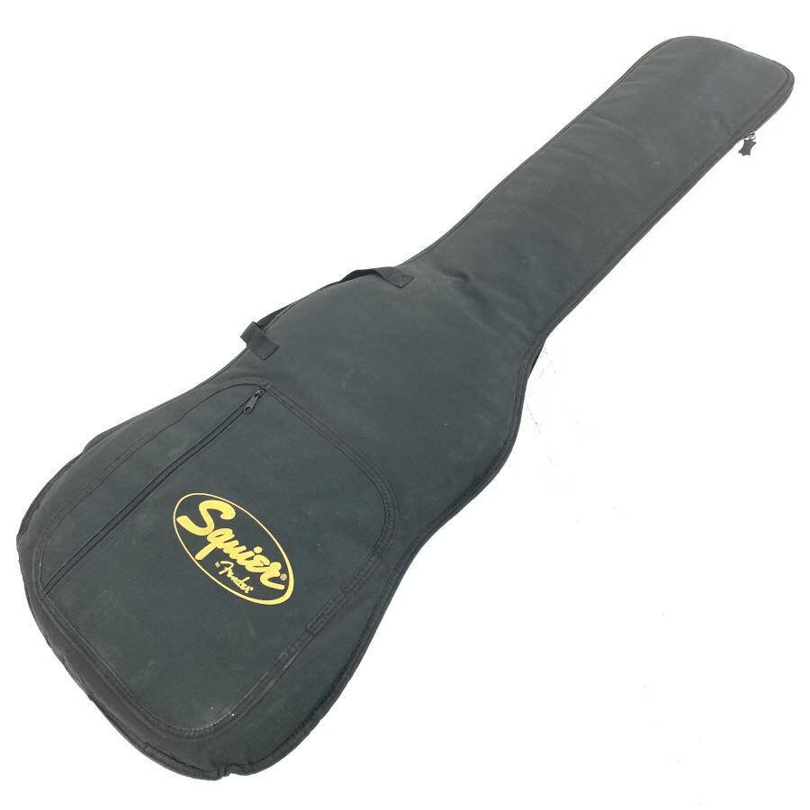 Squier by Fenderskwaia Jazz base electric bass serial No.CY110202282 black series soft case attaching * simple inspection goods 