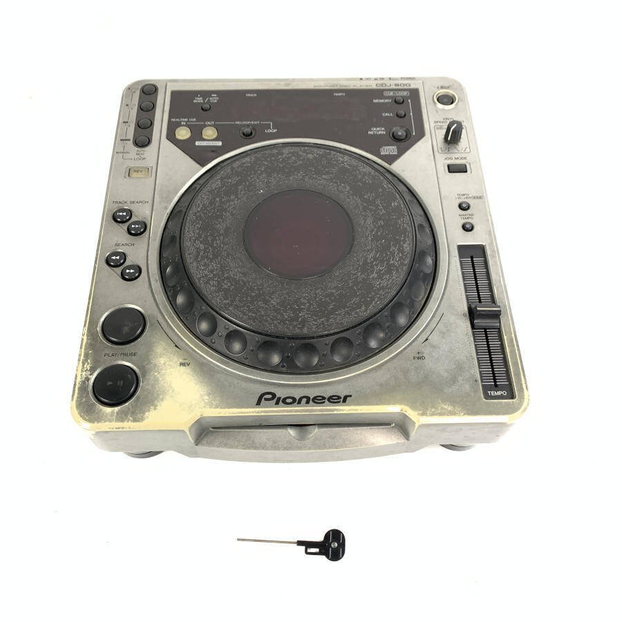 PIONEER CDJ-800 パイオニア CDJ イジェクトピン付き [DJ機器]★動作品【TB】の画像1