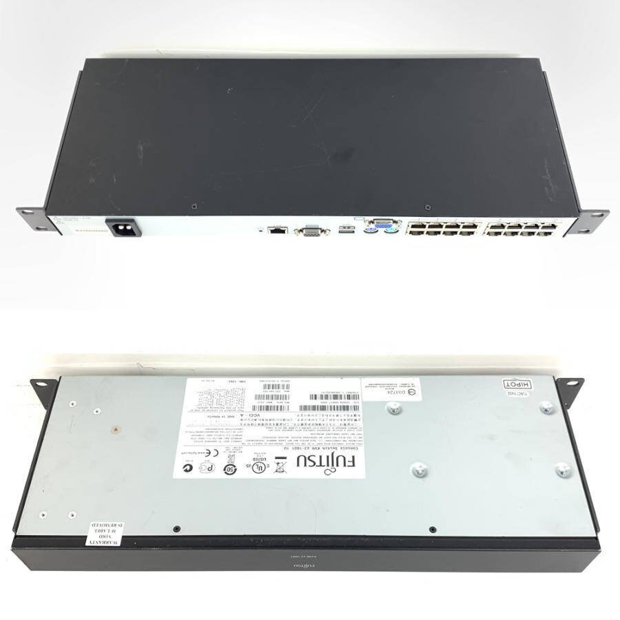 FUJITSU KVM s3-1601 1U Fujitsu console switch KVM switch # simple inspection goods [TB]