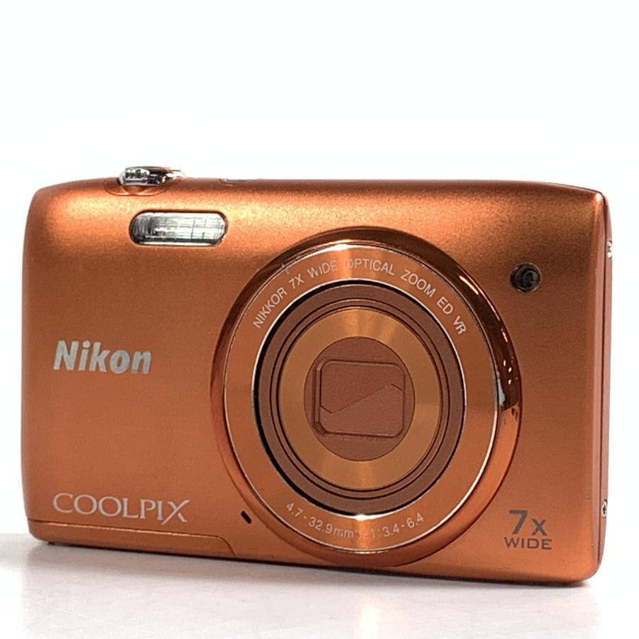 Nikon ニコン COOLPIX S3500 コンパクトデジタルカメラ●簡易検査品_画像1