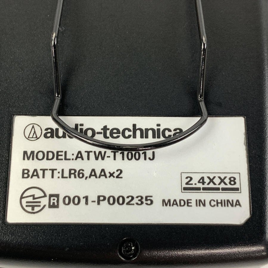 audio-technica オーディオテクニカ ATW-T1001J SYSTEM 10 2.4GHzトランスミッター ピンマイク付き★動作未確認品【TB】の画像8