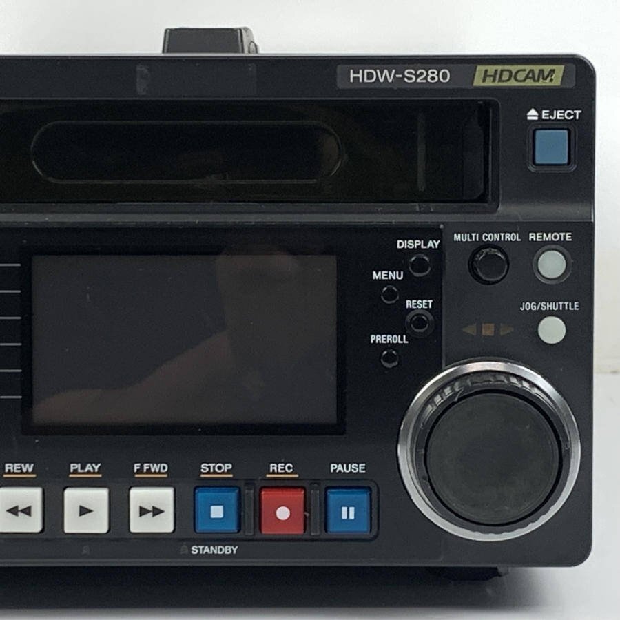 SONY ソニー HDW-S280 HDデジタルビデオカセットレコーダー●簡易検査品【TB】の画像3
