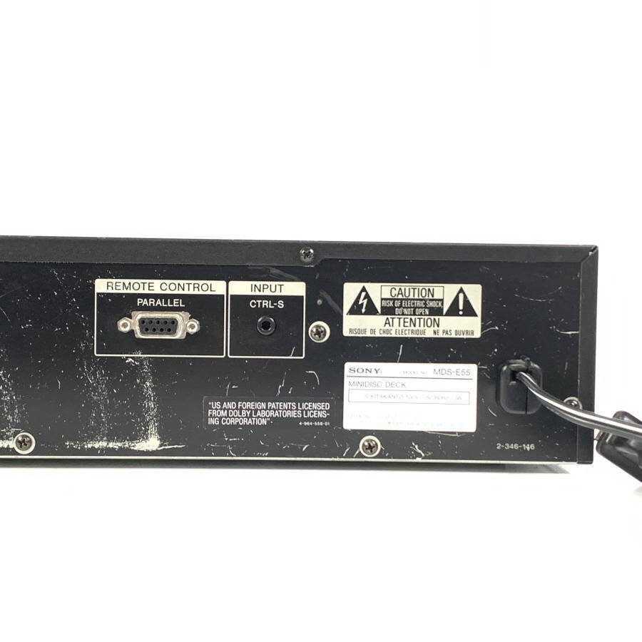 SONY Sony MDS-E55 MD панель * простой инспекция товар [TB]