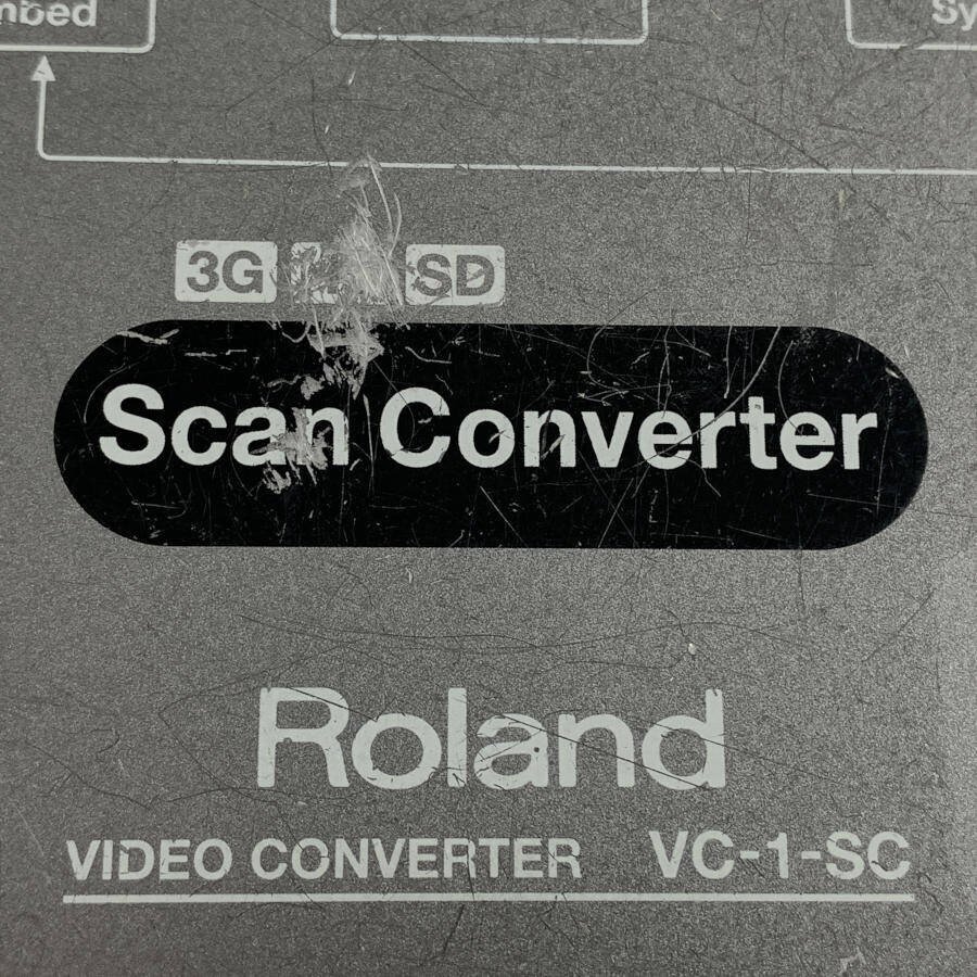 Roland VC-1-SC Scan Converter ローランド ビデオ スキャンコンバーター ●簡易検査品【TB】の画像7