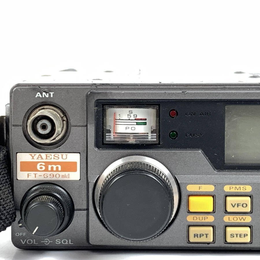 八重洲無線 YAESU ヤエス FT-690mkⅡ 6m all-mode トランシーバー マイク付き◇動作品の画像3