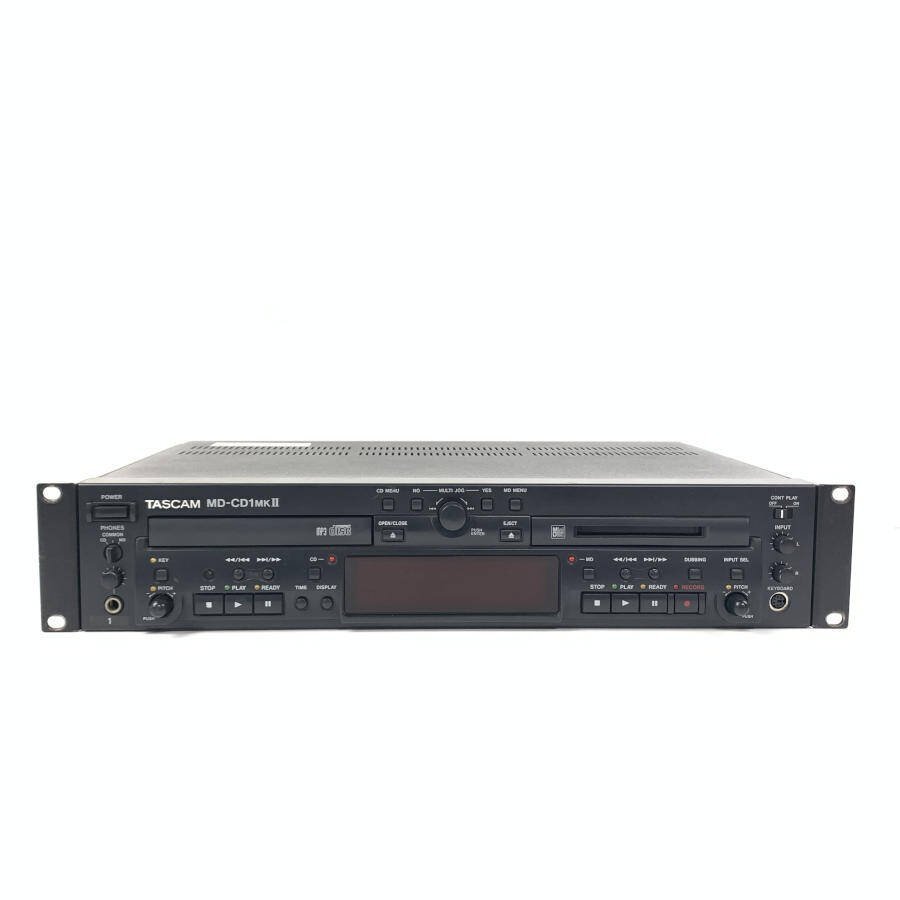 TASCAM タスカム MD-CD1MKⅡ 業務用 CD/MDデッキ プレーヤー レコーダー◆動作品【TB】の画像1