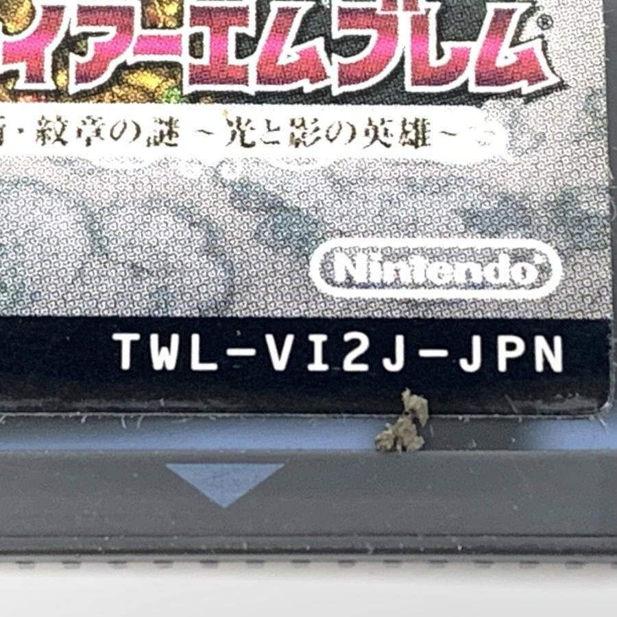 NINTENDO 任天堂 TWL-VI2J-JPN ファイアーエムブレム 新・紋章の謎 光と影の英雄 ニンテンドーDSソフト 動作確認済み＊現状品の画像3