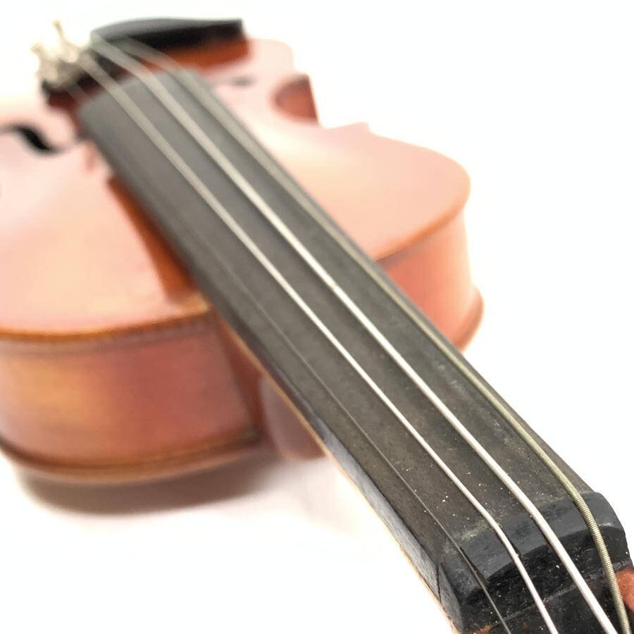 Kiso Suzuki Violin 木曽鈴木バイオリン No.8 1/16バイオリン 1973年製 弓/ハードケース付き★ジャンク品の画像5