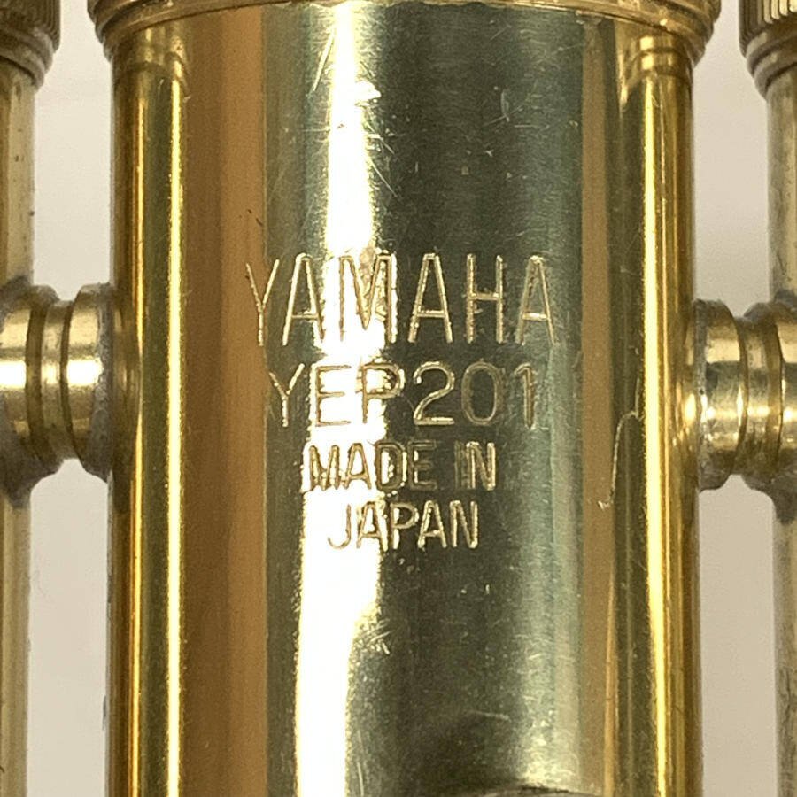 YAMAHA ヤマハ YEP201 ユーフォニアム シリアルNo.132320 マウスピース/ハードケース付き★ジャンク品【TB】の画像8