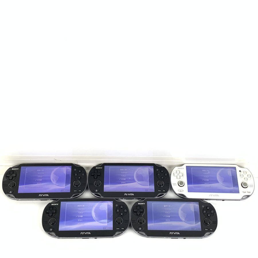 SONY Sony PCH-1000/1100 PSVita-1000&1100 game machine body set sale 5 pcs. set * simple inspection goods [GH]