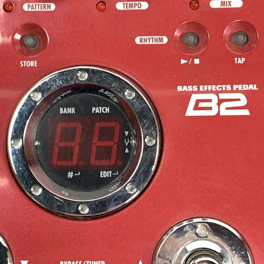 ZOOM ズーム B2 ベースフロアマルチエフェクター★動作品の画像2