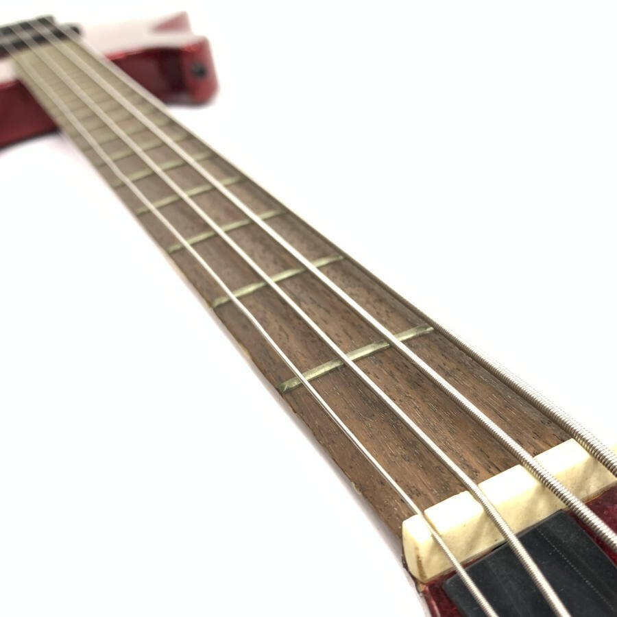 GRASS ROOTS G-J-58TM Glitter Red グラスルーツ グリッター 赤ラメ エレキベース 赤系★簡易検査品の画像5