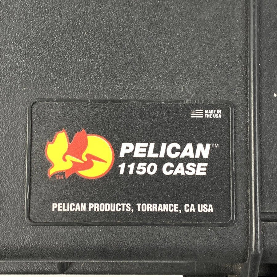 PELICAN 1150 CASE ペリカン 防水・防塵・耐衝撃 小型ハードケース まとめ3点セット 本体外寸(公称値):W240 H109 D198(mm)＊現状品【TB】の画像8