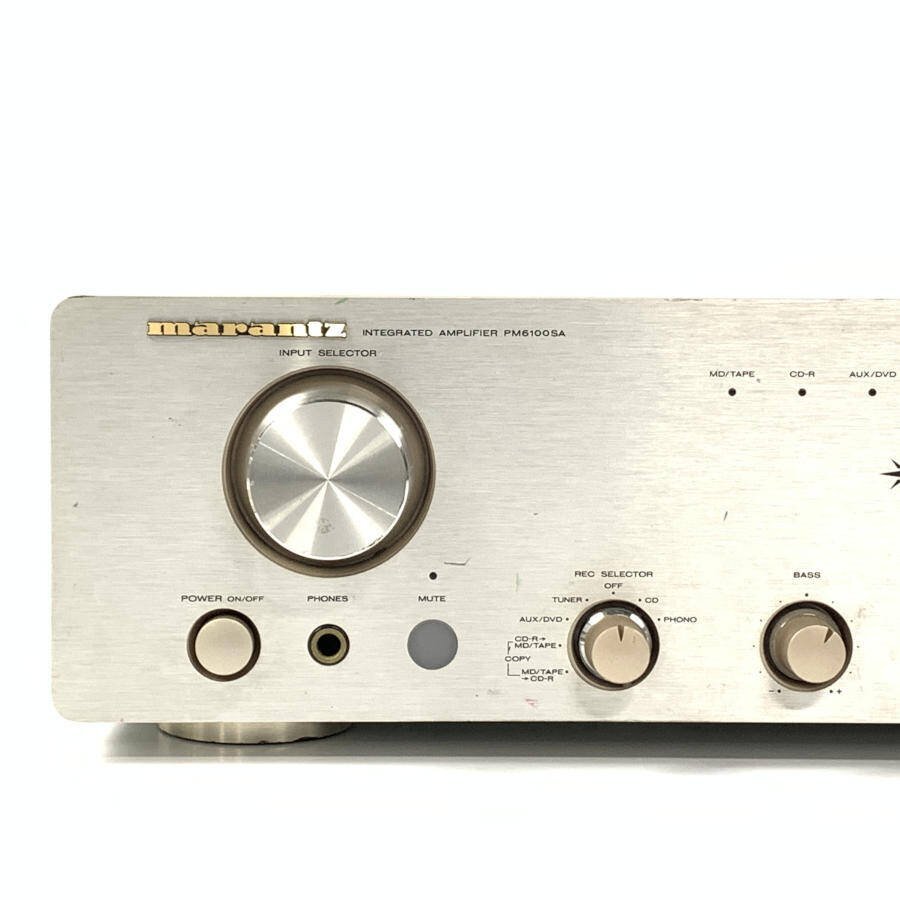 marantz Marantz PM6100/F1N основной предусилитель номинальная мощность :8Ω нагрузка 50W×2* простой инспекция товар 