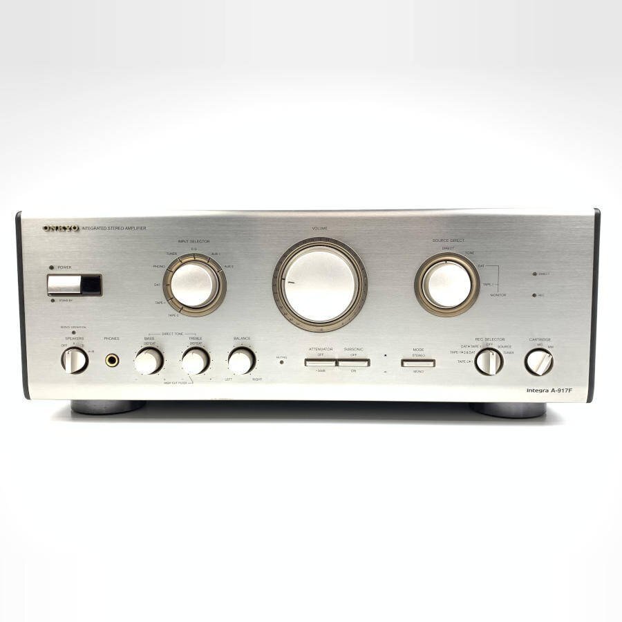 ONKYO オンキヨー Integra A-917F プリメインアンプ◆簡易検査品の画像1