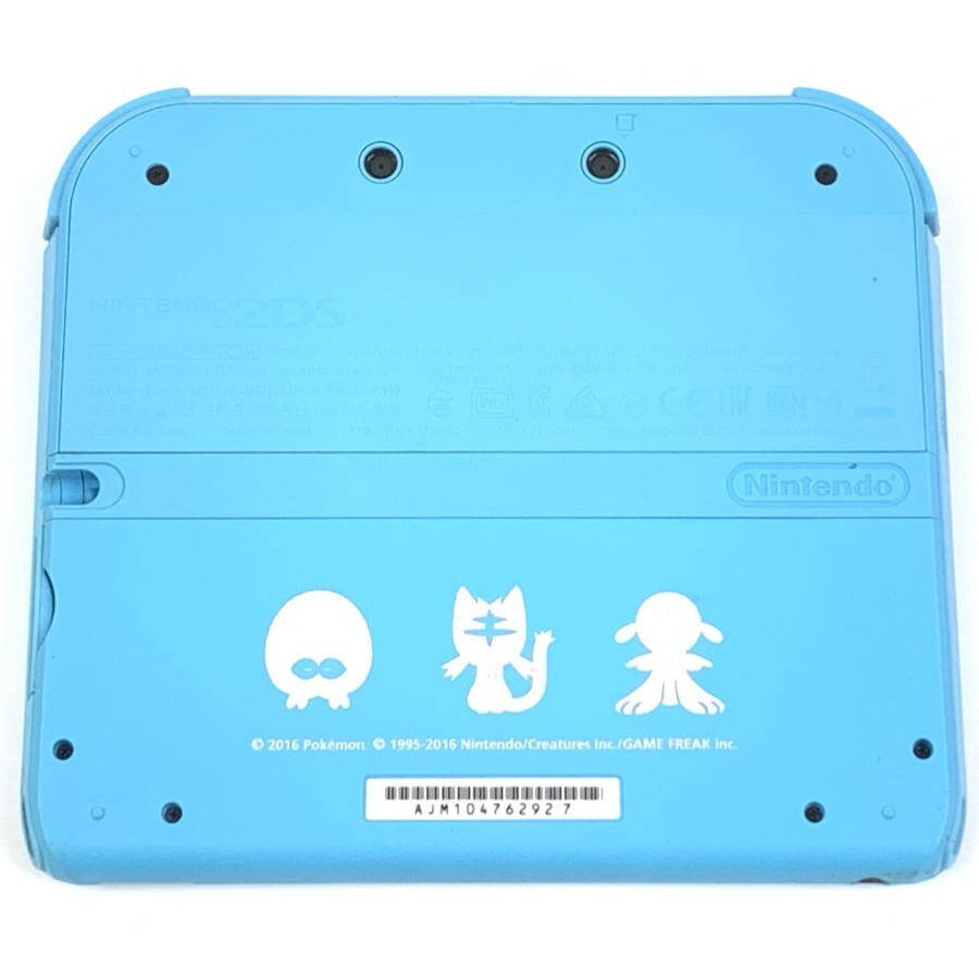 NINTENDO nintendo FTR-001 Nintendo 2DS Pocket Monster sun * Moonlight blue game machine body * junk 