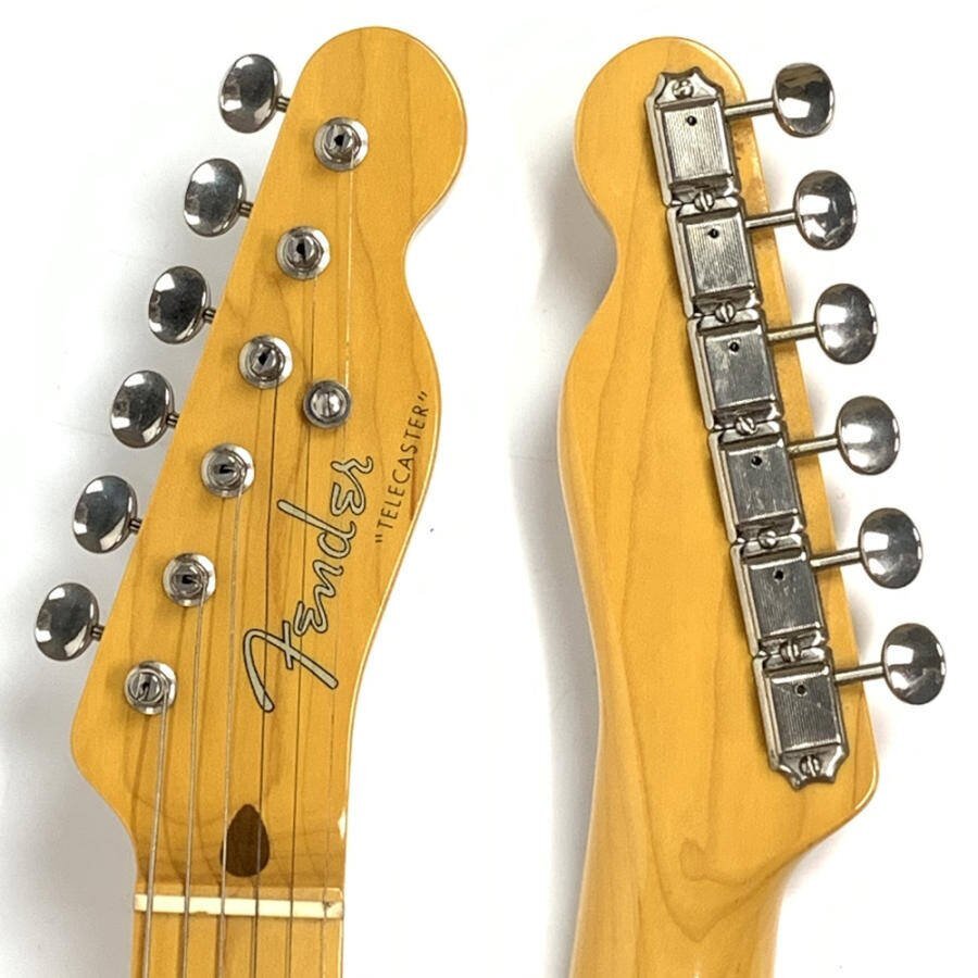 Fender Japan フェンダー テレキャスター エレキギター Seymour Duncanピックアップ搭載 シリアルNo.JD12033161 ナチュラル系★動作品_画像5