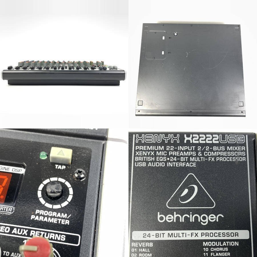 BEHRINGER Behringer XENYX X2222 USB аналоговый микшер * рабочий товар 