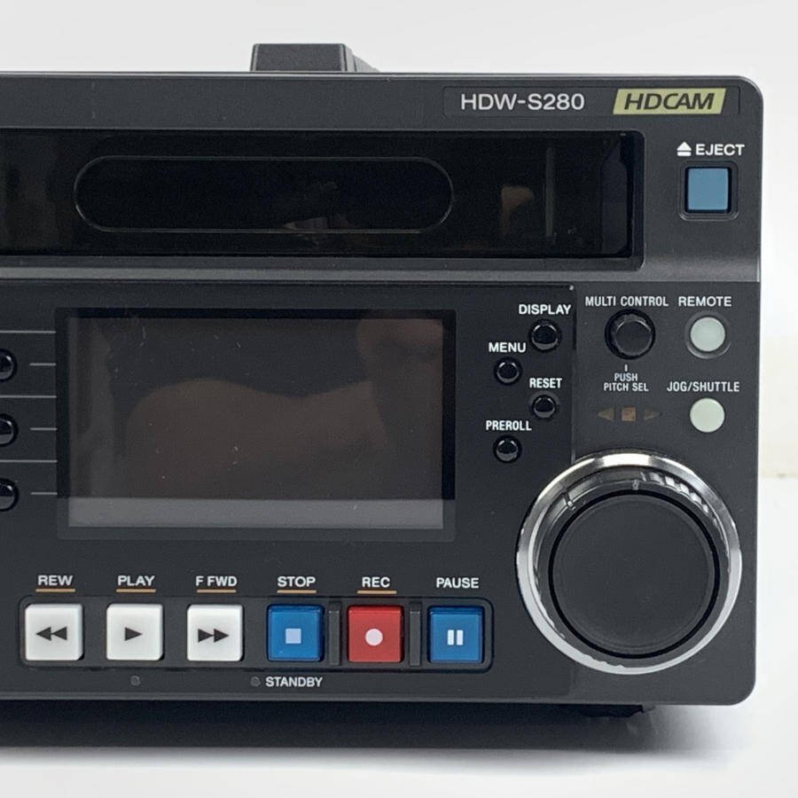 SONY ソニー HDW-S280 HDデジタルビデオカセットレコーダー●簡易検査品【TB】の画像3