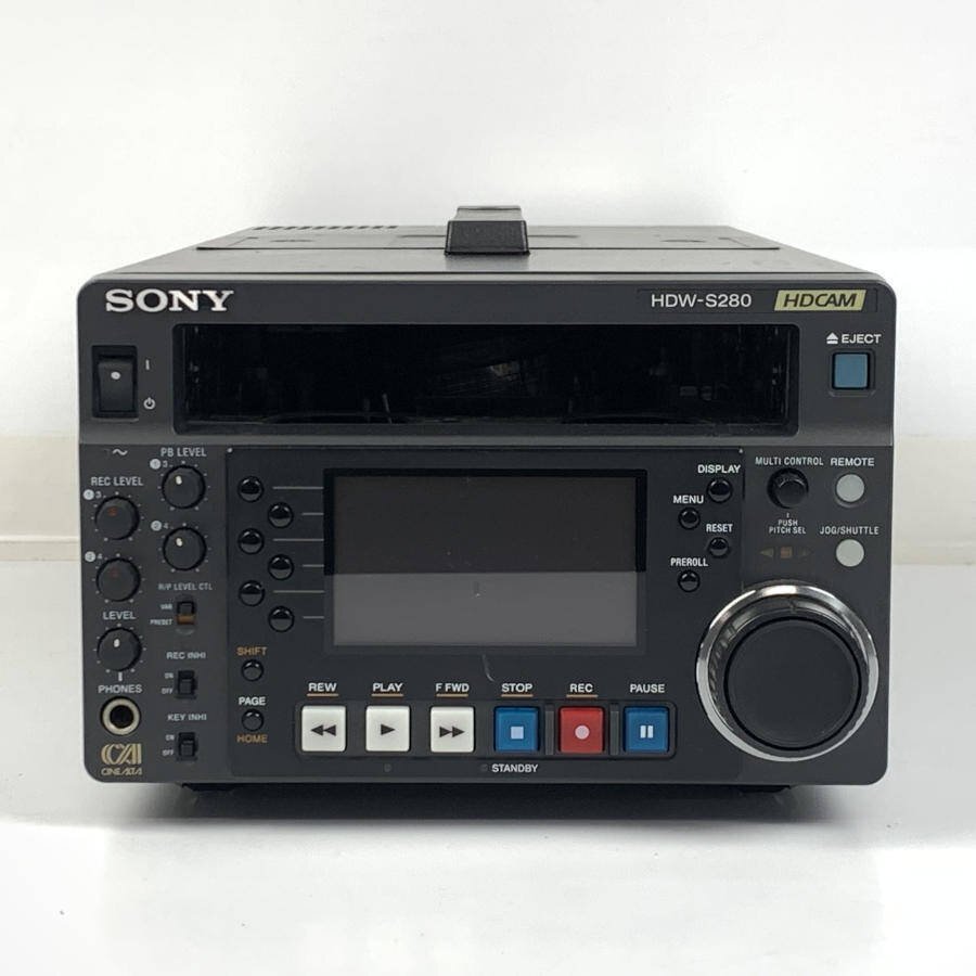SONY ソニー HDW-S280 HDデジタルビデオカセットレコーダー●簡易検査品【TB】の画像1