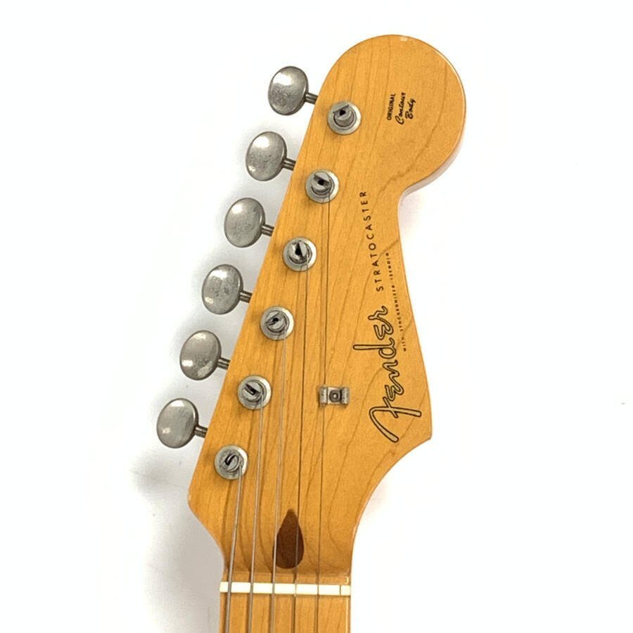 Fender Japan ST57 フェンダー エレキギター シリアルNo.A013420 黒系 MADE IN JAPAN表記★簡易検査品の画像6