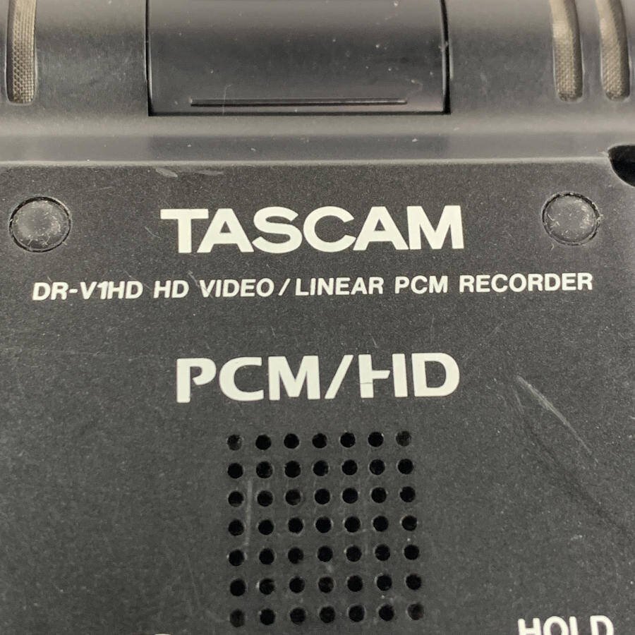 TASCAM/TEAC タスカム DR-V1HD LINEAR PCM/HD ビデオレコーダー●ジャンク品