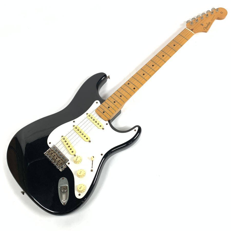 Fender Japan ST57 フェンダー エレキギター シリアルNo.A013420 黒系 MADE IN JAPAN表記★簡易検査品の画像1