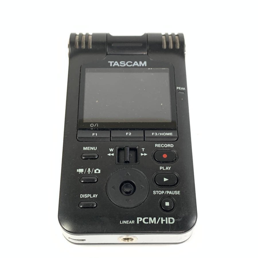 TASCAM/TEAC タスカム DR-V1HD LINEAR PCM/HD ビデオレコーダー●ジャンク品