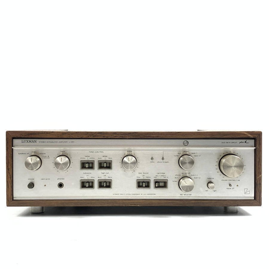 LUXMAN ラックスマン L-48X プリメインアンプ◆簡易検査品の画像1