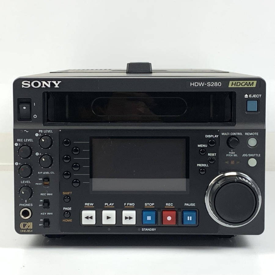SONY Sony HDW-S280 HD цифровой видео кассета магнитофон * простой инспекция товар [TB]