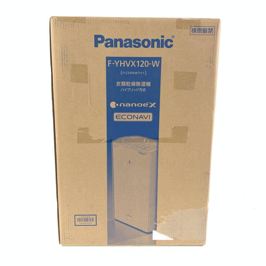  прекрасный товар Panasonic Panasonic F-YHVX120-W одежда сухой осушитель с роликами .* нераспечатанный товар 