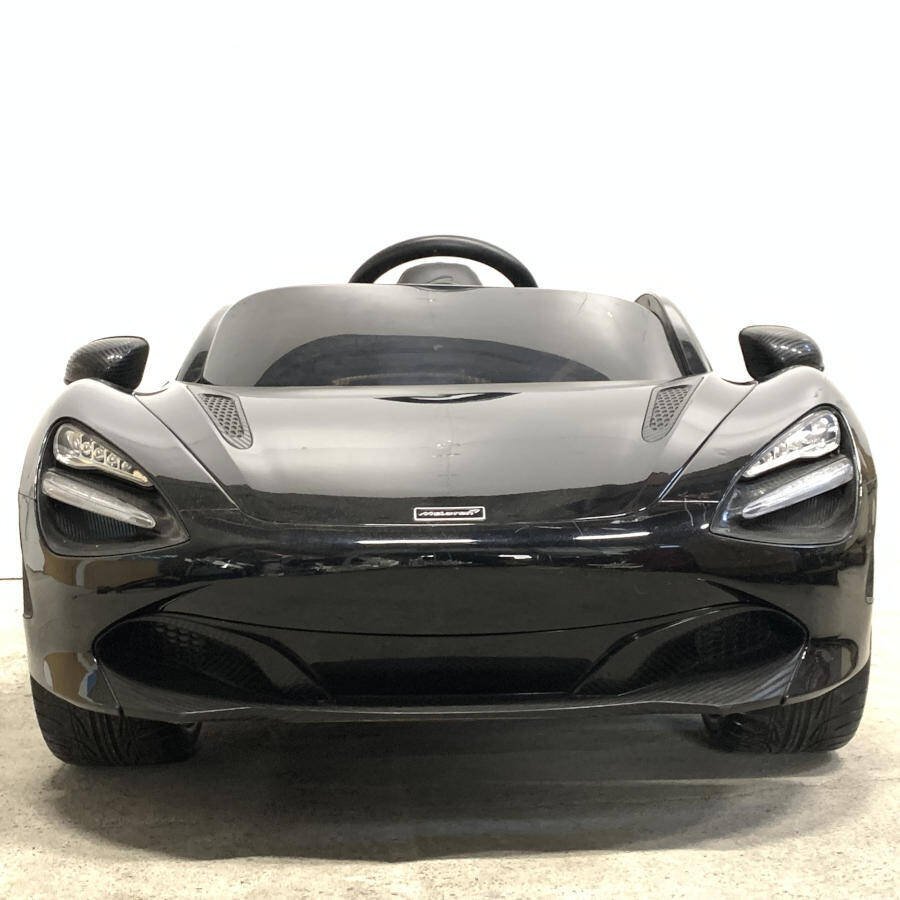 [関東のみ発送可] Mclaren マクラーレン 720S 自動車玩具 乗用玩具 [サイズ:約W750×H470×D1350mm] 鍵付き＊動作未確認品_画像2