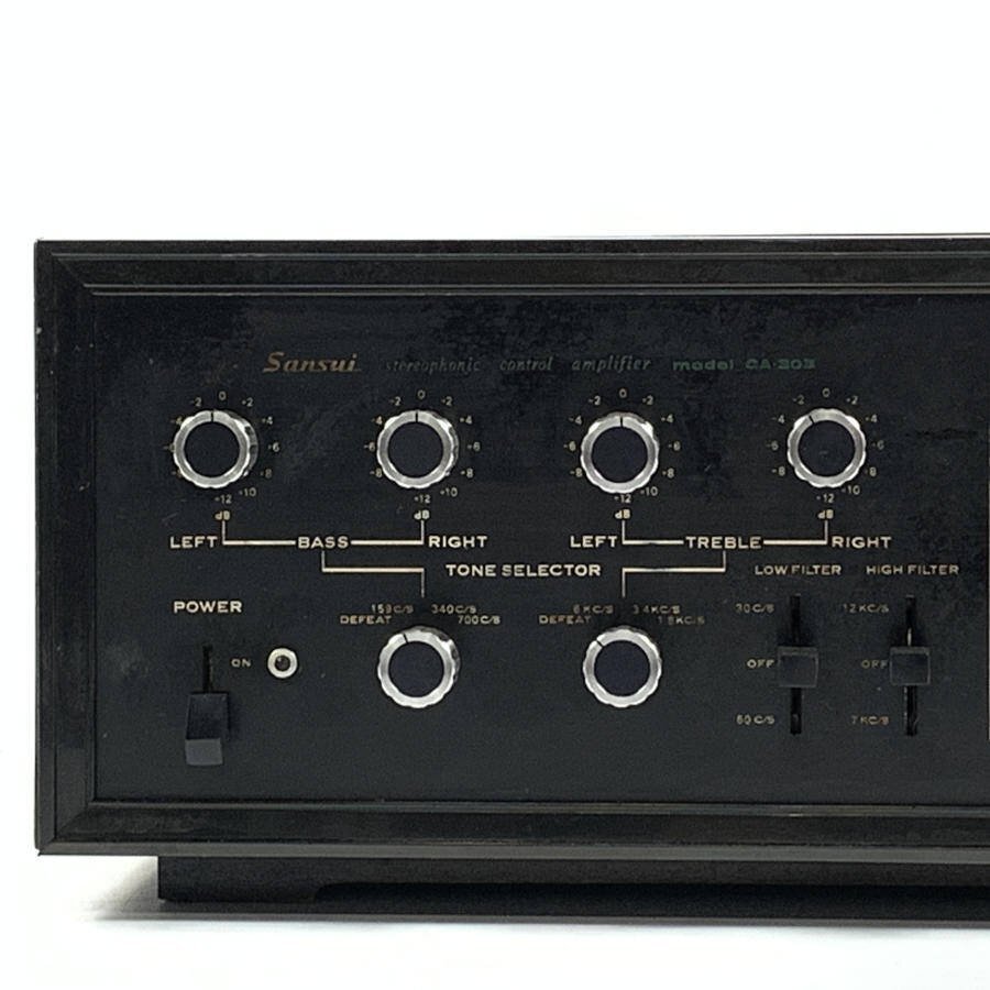 希少!! Sansui CA-303 サンスイ プリアンプ [内部画像あり]◆ジャンク品の画像2