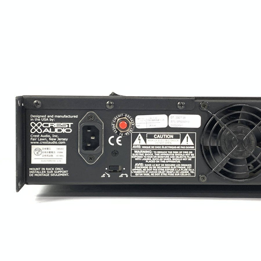 CREST AUDIO CD-3000k rest audio digital power amplifier PA amplifier * junk [TB]