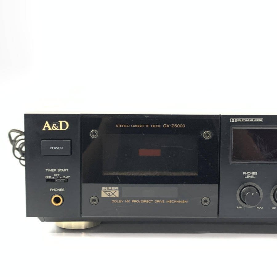 A&D GX-Z5000 カセットデッキ プレーヤー/レコーダー◆簡易検査品の画像2