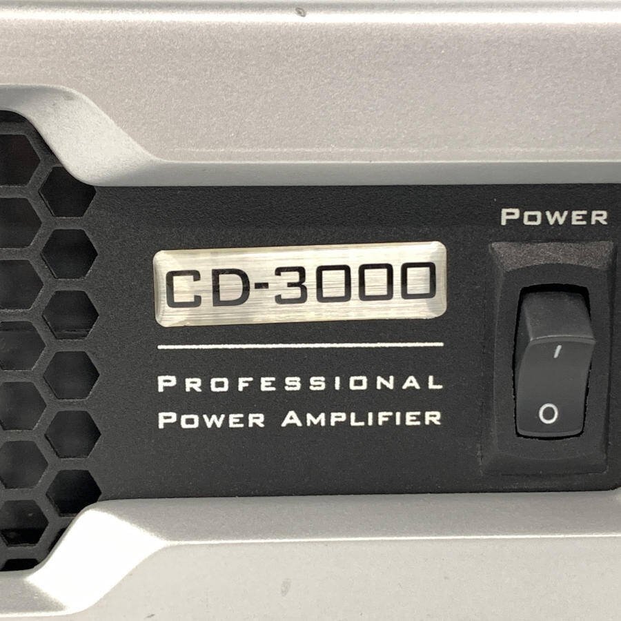 CREST AUDIO CD-3000 クレストオーディオ デジタルパワーアンプ PAアンプ★ジャンク品【TB】の画像9