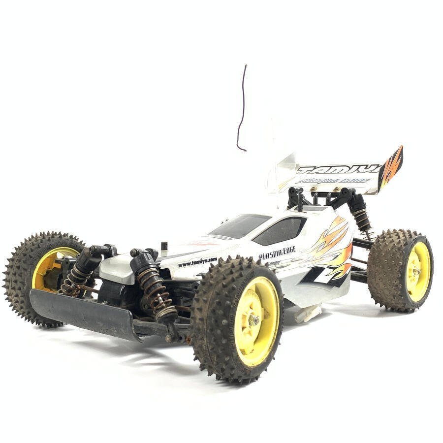 TAMIYA PLASMA EDGE タミヤ プラズマエッジ 電動RCカー 本体サイズ≒W260 H170 D410(㎜)＊動作未確認品【TB】【委託】の画像1