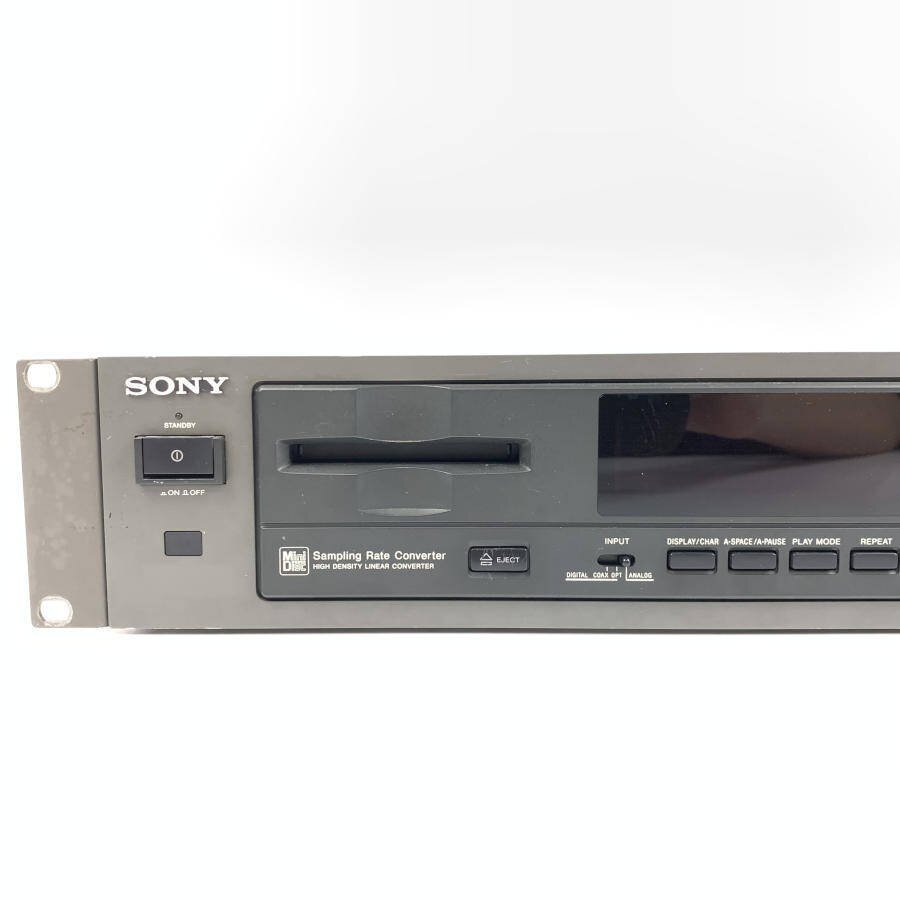 SONY MDS-E58 ソニー 業務用MDデッキ プレーヤー レコーダー★動作品【TB】の画像2