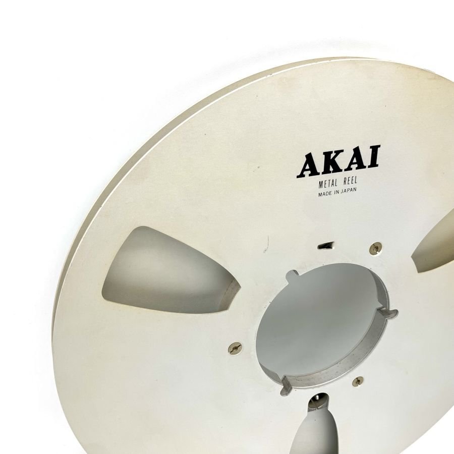 AKAI METAL REEL 10号 26形 赤井 オープンリールテープ メタルリール 空リール◆現状品【福岡】_画像7