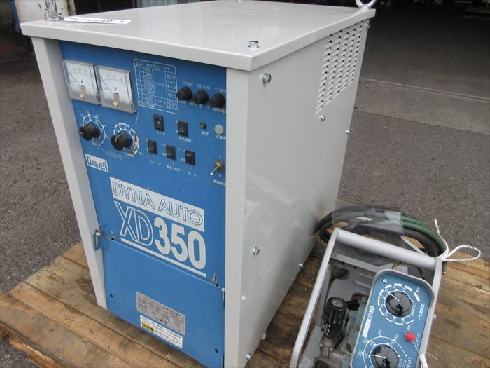 18198-1　半自動溶接機　CPXD-350　本体のみ（送給装置付き）※本体のみ再塗装　サイリスタ制御　ダイヘン_画像1