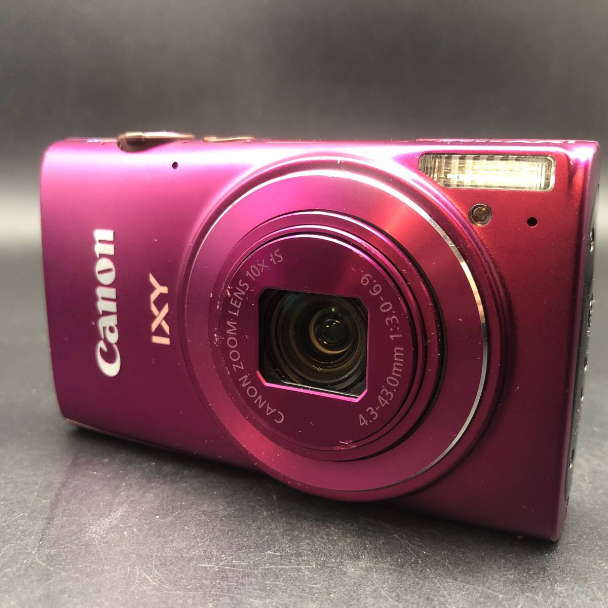  【通電確認済】Canon キャノン IXY 620F PC2013 箱・説明書・バッテリー付き コンパクトデジタルカメラ ☆現状品☆ _画像4