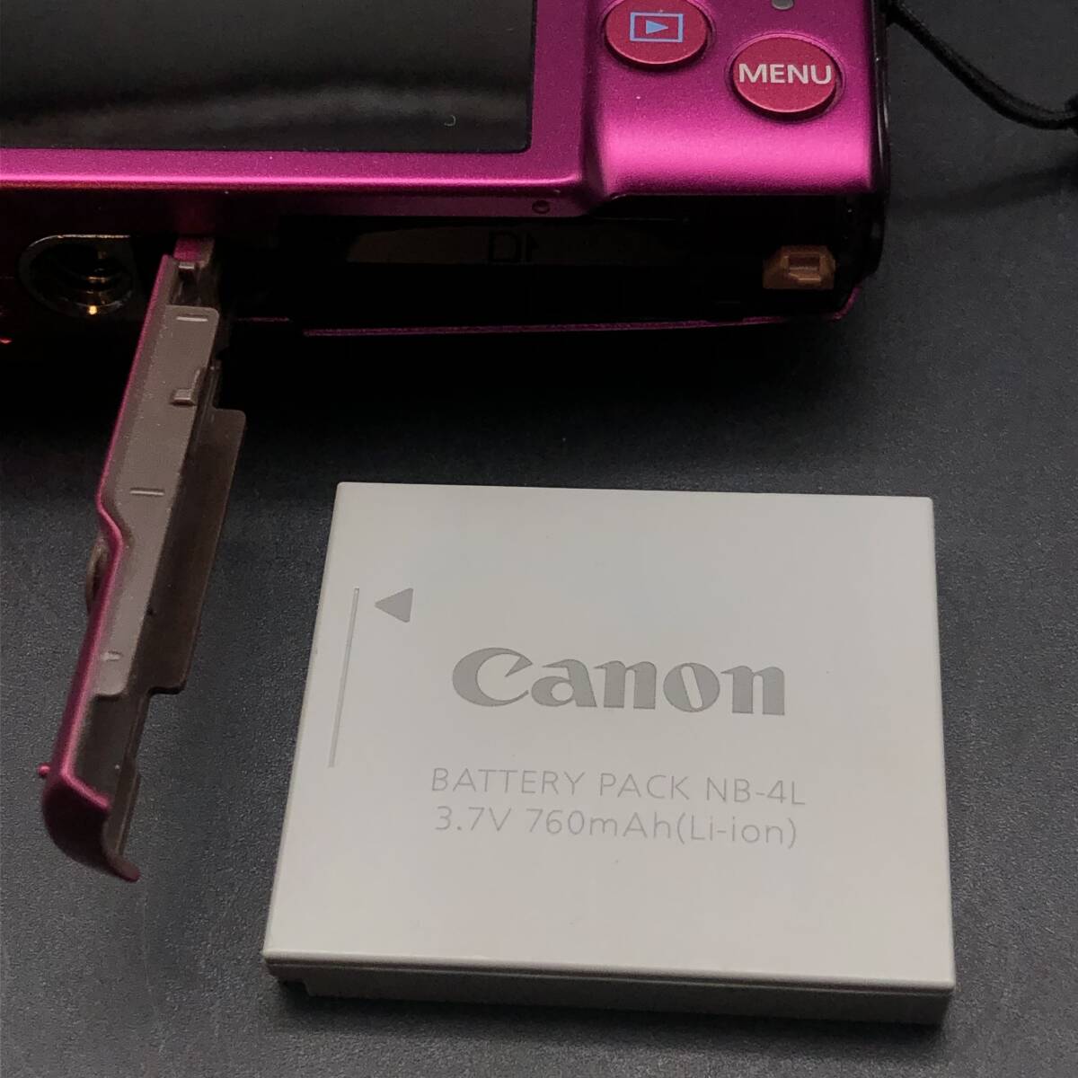  【通電確認済】Canon キャノン IXY 620F PC2013 箱・説明書・バッテリー付き コンパクトデジタルカメラ ☆現状品☆ _画像10