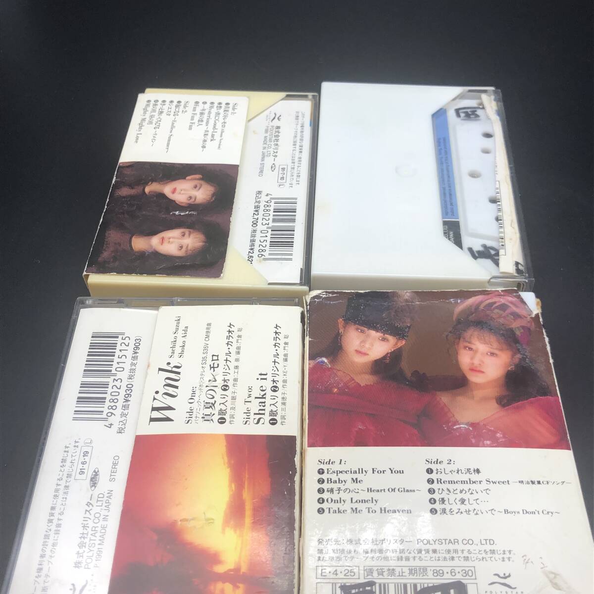 【テープ】カセットテープ国内版◆Wink ウインク 真夏のトレモロ Queen of Love他 ４本セットの画像5