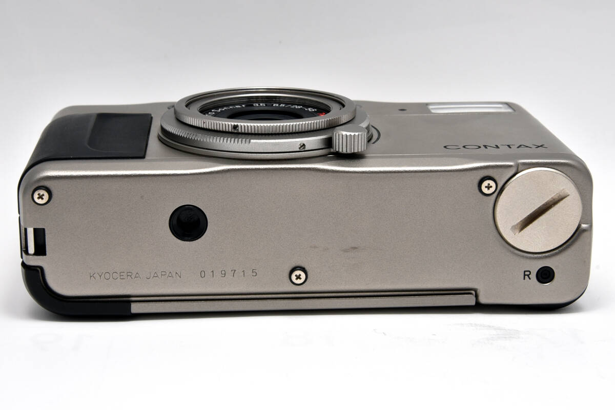 ◇ キレイ！ CONTAX TVS　コンタックス 高級コンパクトカメラ　ジャンク　Carl Zeiss Vario Sonnar ◇◇_画像6