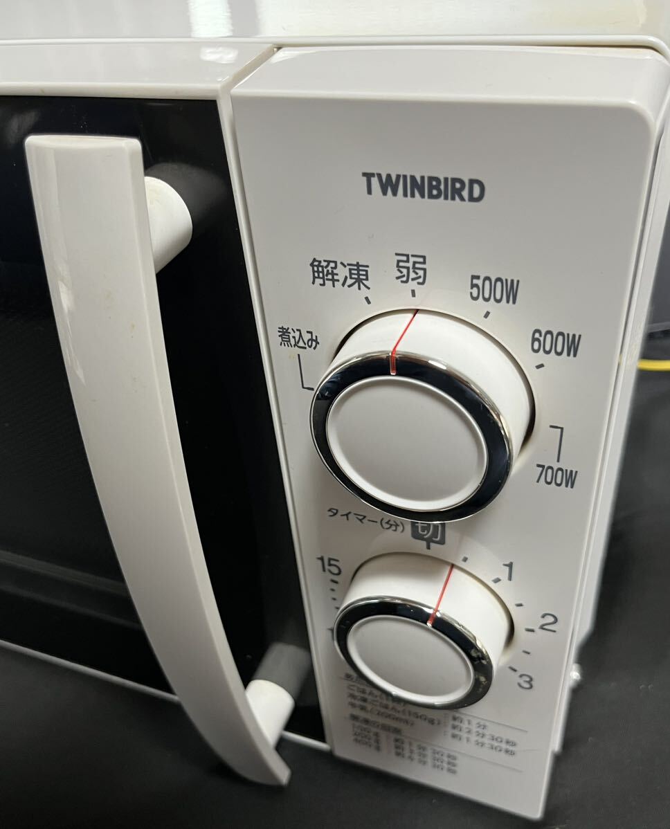 TWINBIRD* Twin Bird * микроволновая печь DR-D429 2021 год производства 50Hz специальный рабочее состояние подтверждено / белый 