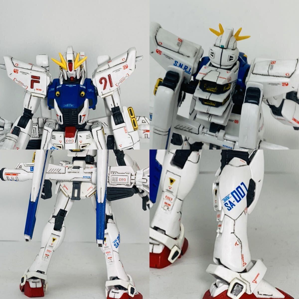 HGUC1/144 Gundam F91 modified . has painted final product 