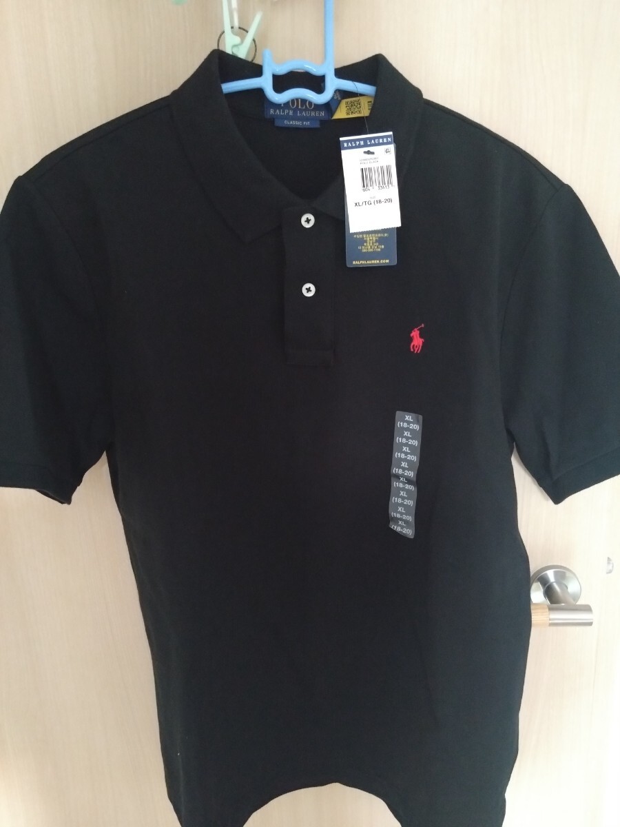 【未使用タグ付き】POLO ラルフローレン ポロシャツ (サイズ:XL/TG 18-20) RALPH LAUREN 半袖ポロシャツ_画像3