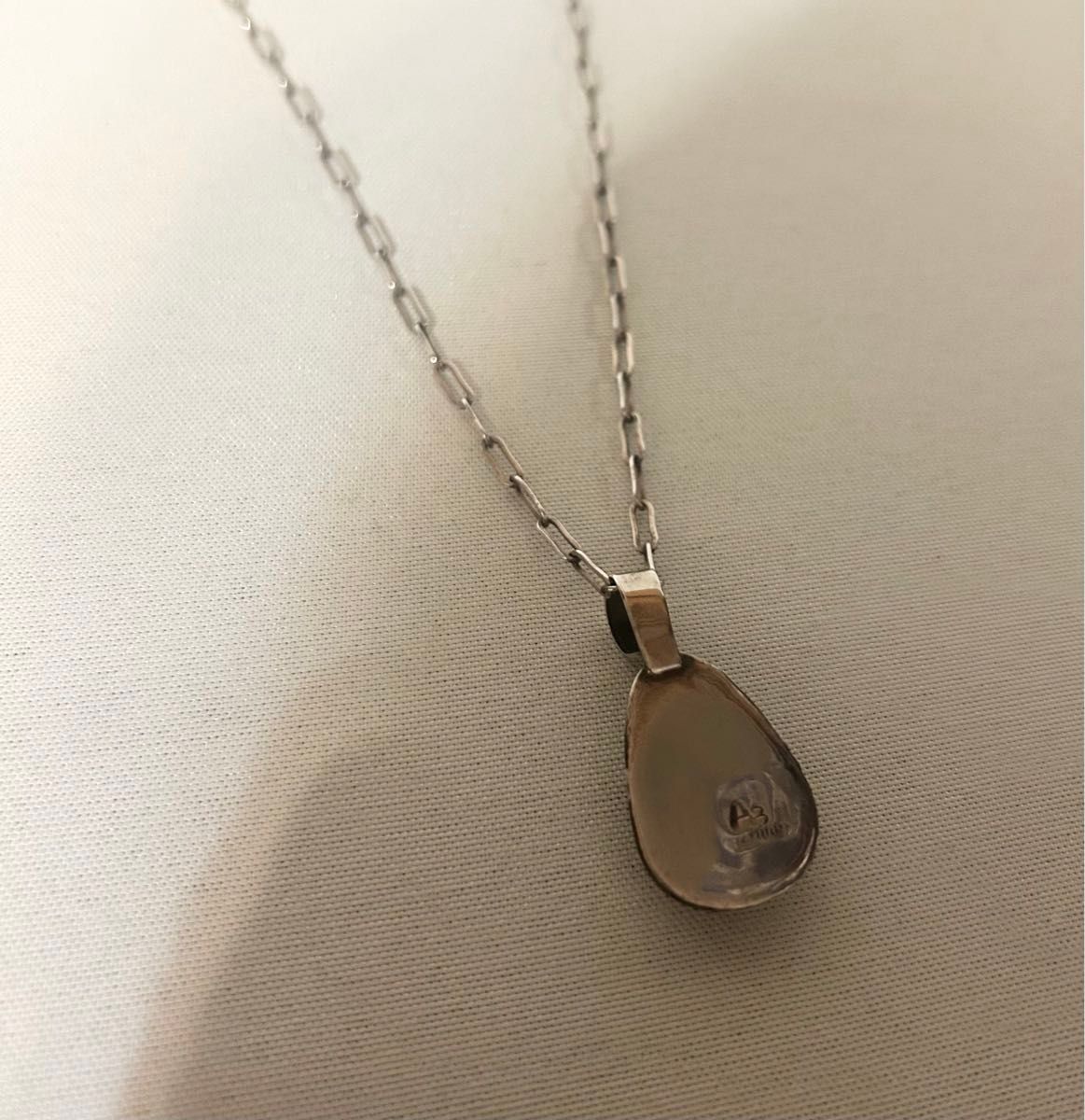 ナバホ NAVAJO ターコイズ ネックレス AB刻印 sterling|Yahoo ナバホ NAVAJO ターコイズ ネックレス AB刻印 sterling|Yahoo