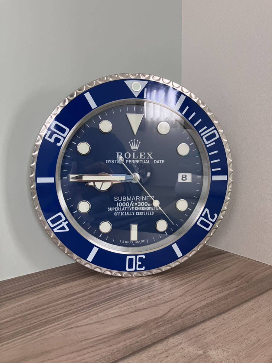 Yahoo!オークション - サブマリーナ 掛け時計 ROLEX 青サブ 大谷 Yahoo!オークション - サブマリーナ 掛け時計 ROLEX 青サブ 大谷
